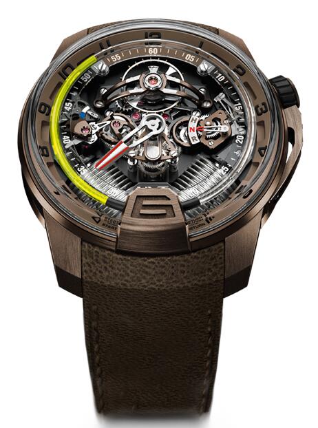 Review Replica HYT H2 full bronze 248-TB-00-RF-MM watch Price